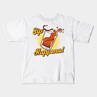 Sip Happens! Kids T-Shirt